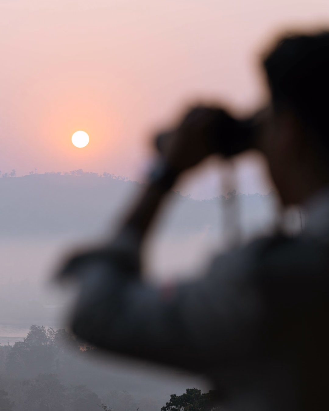 Sunset silhouette